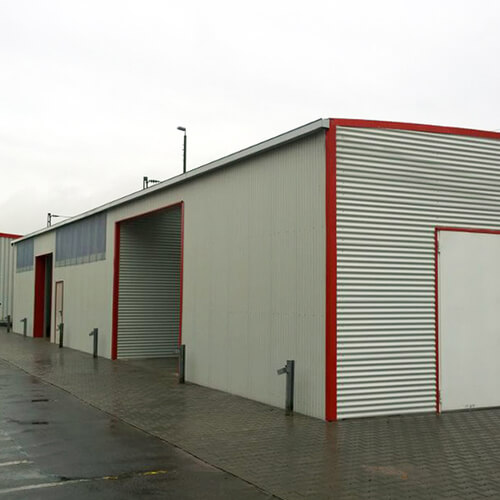 Variant-plus Halle in Weiß von HPS-Prefab