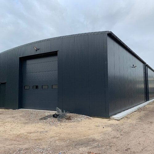 Variant-plus Halle in Schwarz von HPS-Prefab